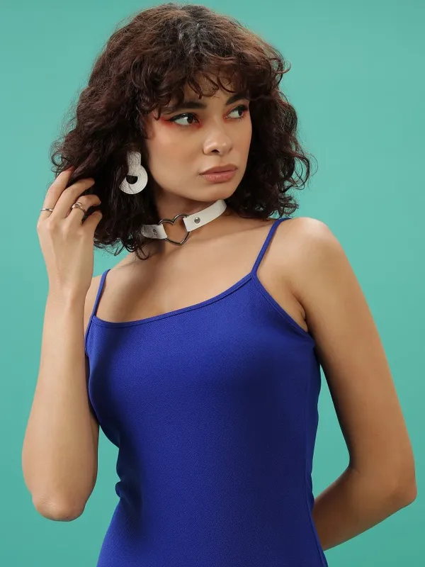Solid Bodycon Dress