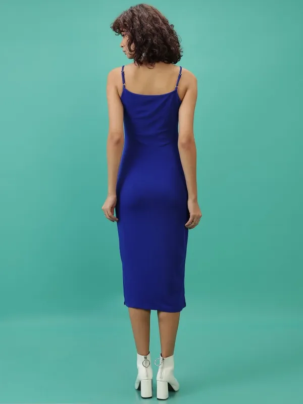 Solid Bodycon Dress