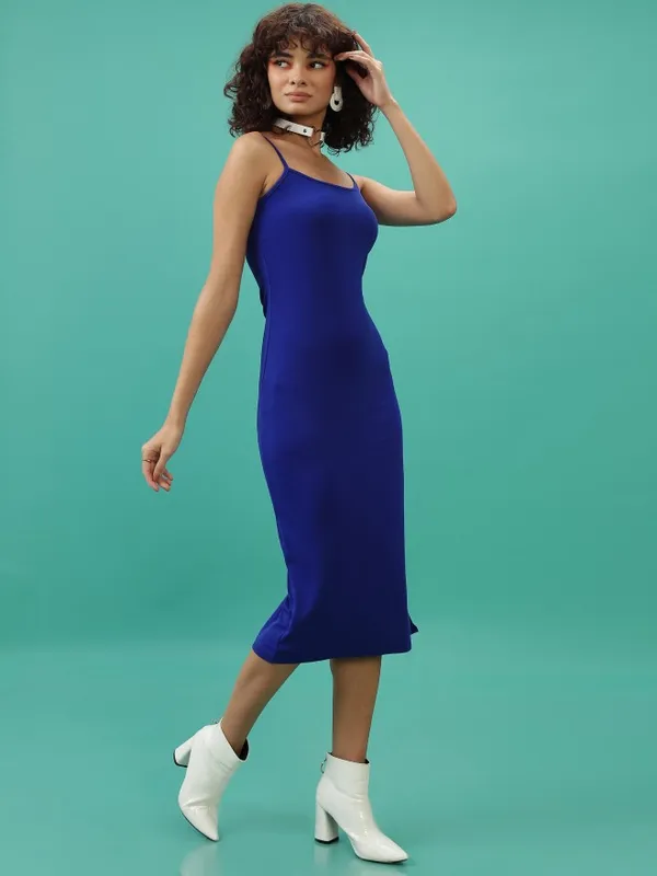 Solid Bodycon Dress