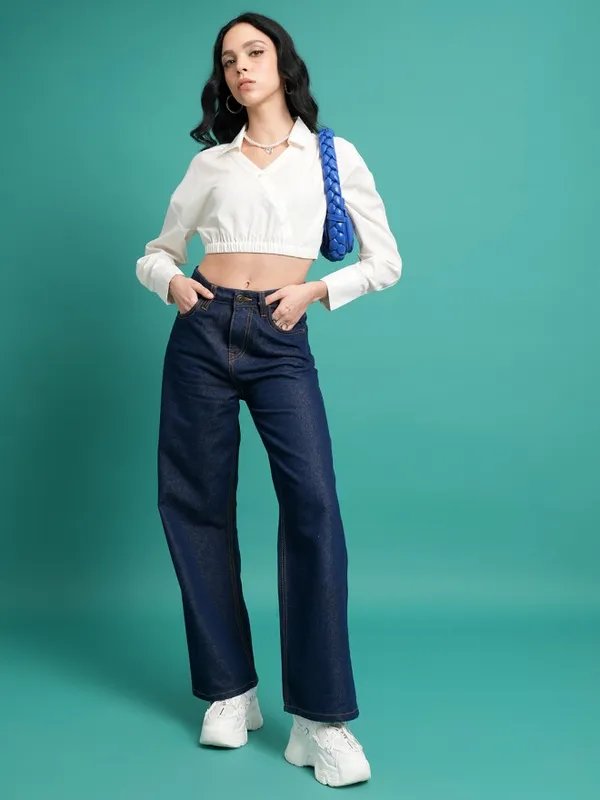 Solid Wrap Top