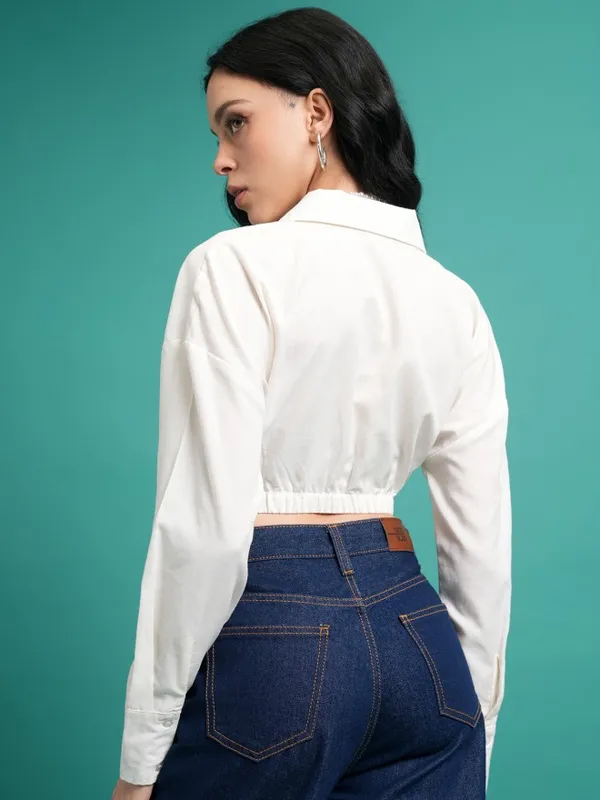 Solid Wrap Top