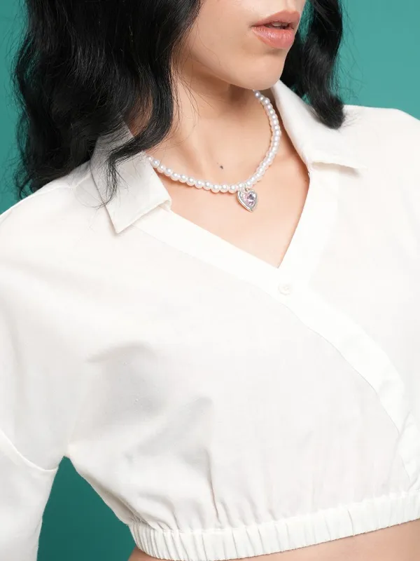 Solid Wrap Top