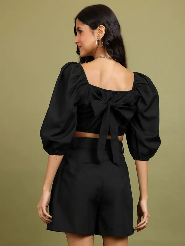 Women Top With Shorts Co-Ords