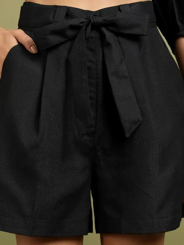 Women Top With Shorts Co-Ords