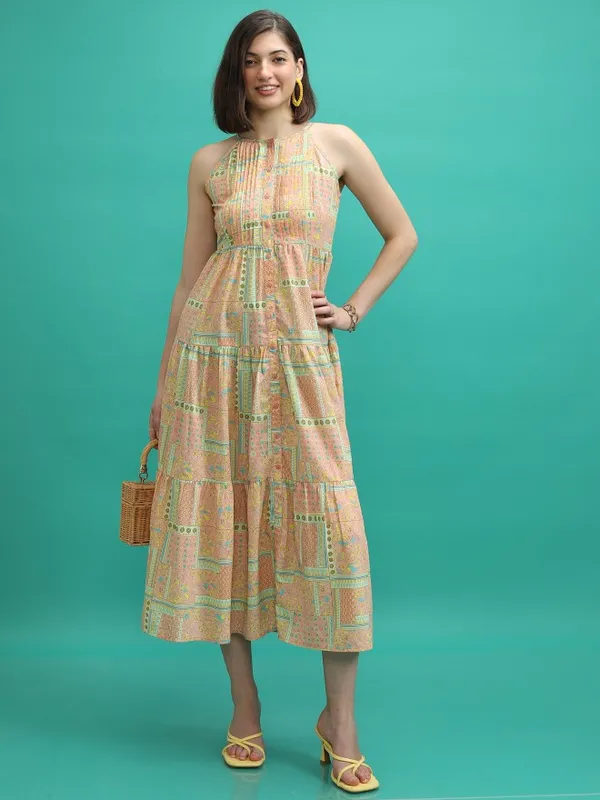 Printed Maxi Dress