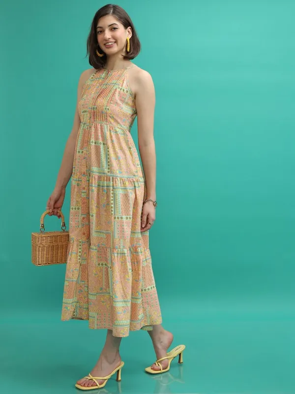 Printed Maxi Dress