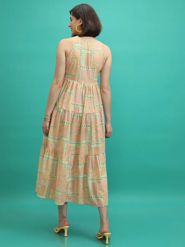 Printed Maxi Dress