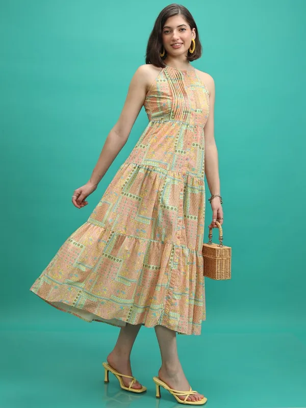 Printed Maxi Dress