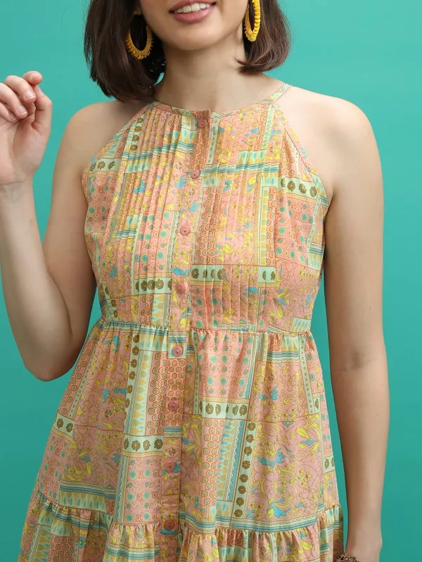 Printed Maxi Dress
