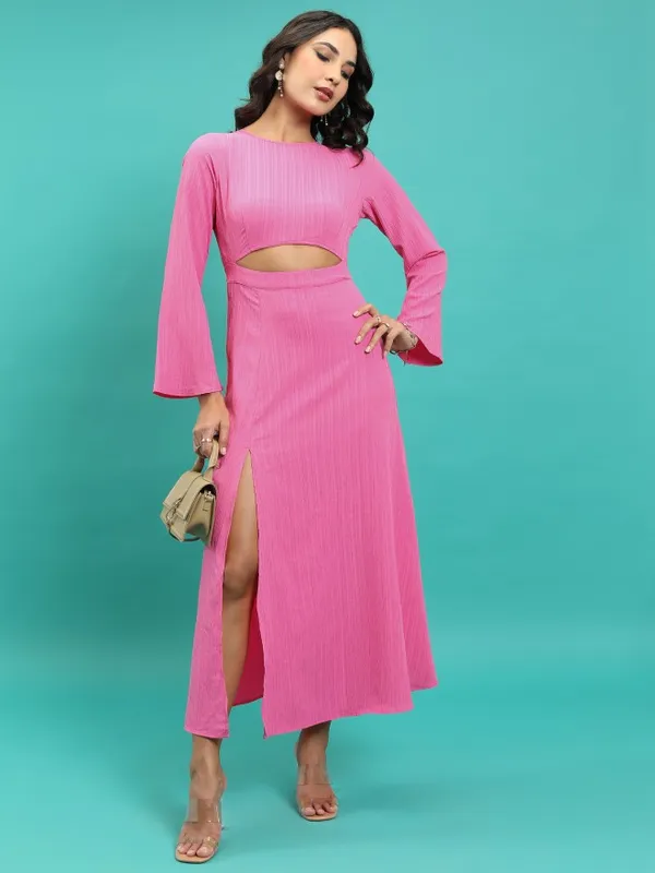Solid Maxi Dress