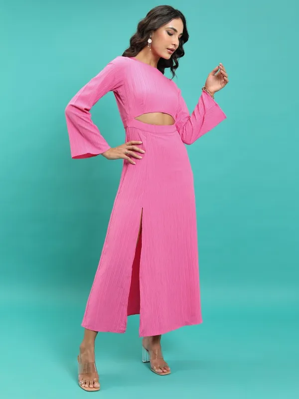 Solid Maxi Dress