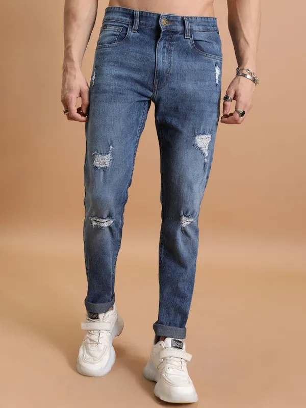Men Tapered Fit Jeans
