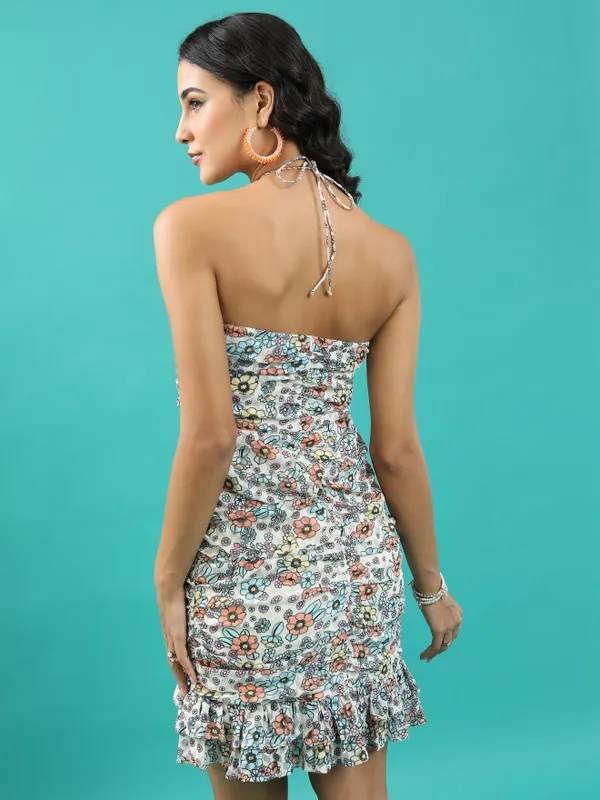 Printed Sheath Dress