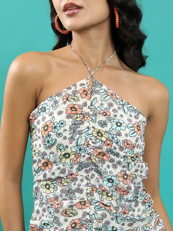 Printed Sheath Dress