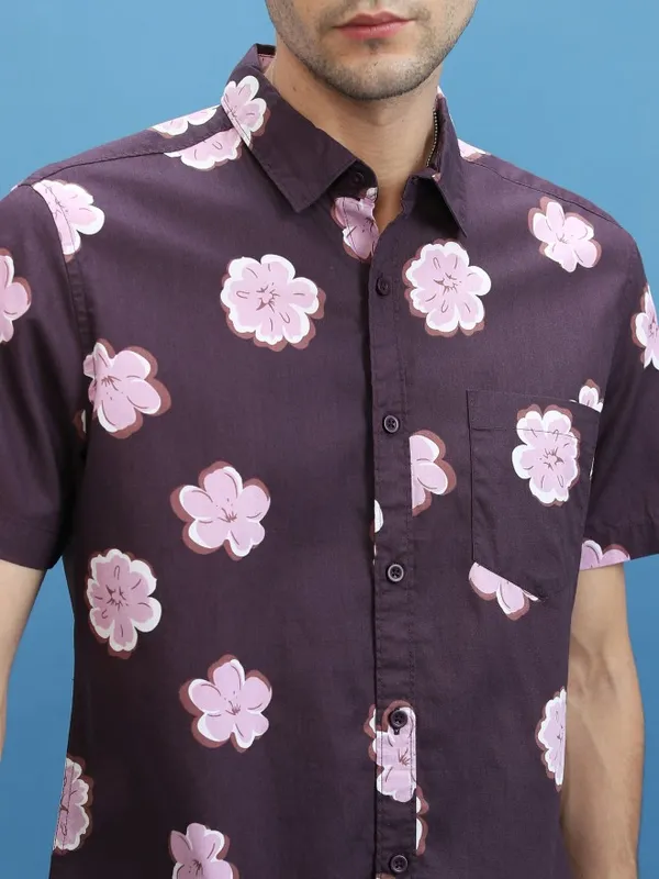 Men Slim Fit Casual Shirt