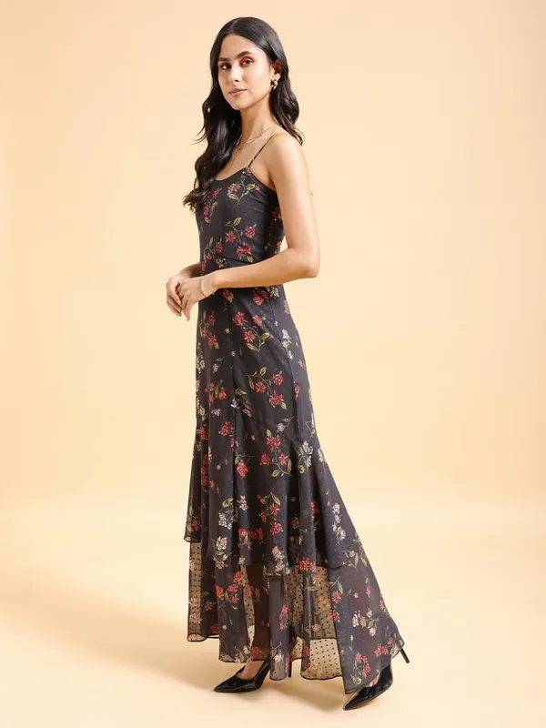 Printed Maxi Dress