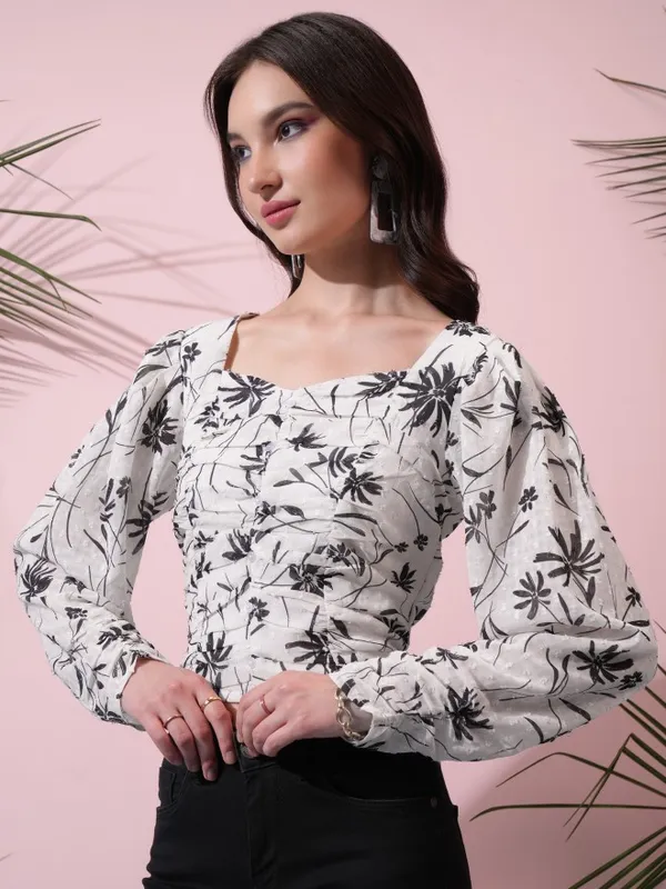 Printed Regular Top