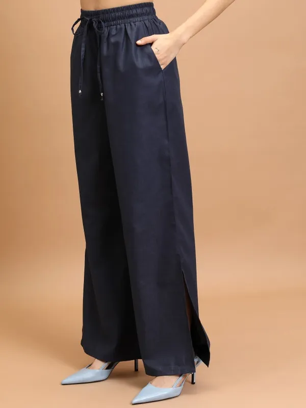  Tokyo Talkies Women Navy Blue Co-Ords