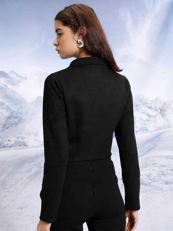 Women Double-Breasted Blazer
