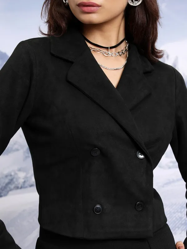 Women Double-Breasted Blazer