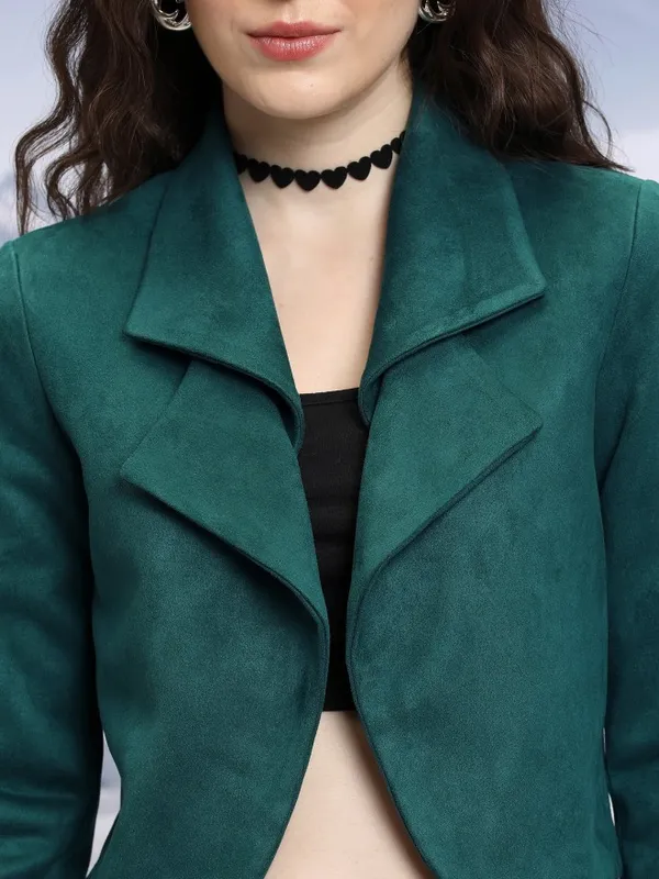 Solid Regular Fit Blazer