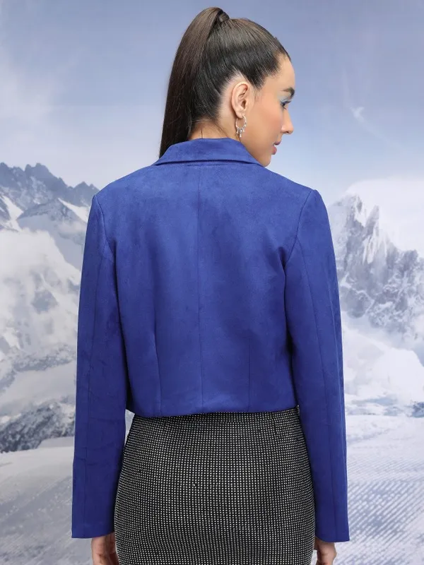 Solid Regular Fit Blazer