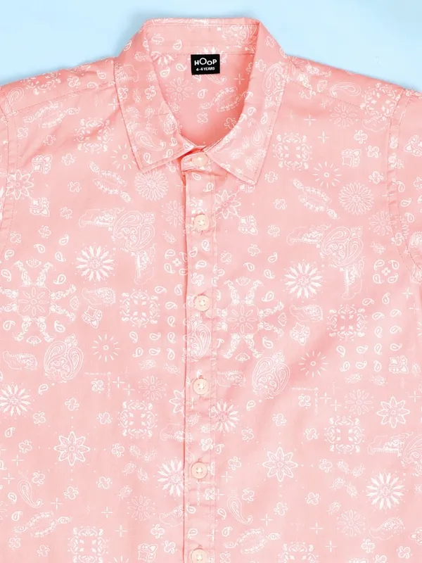 Boys Regular Fit Casual Shirt