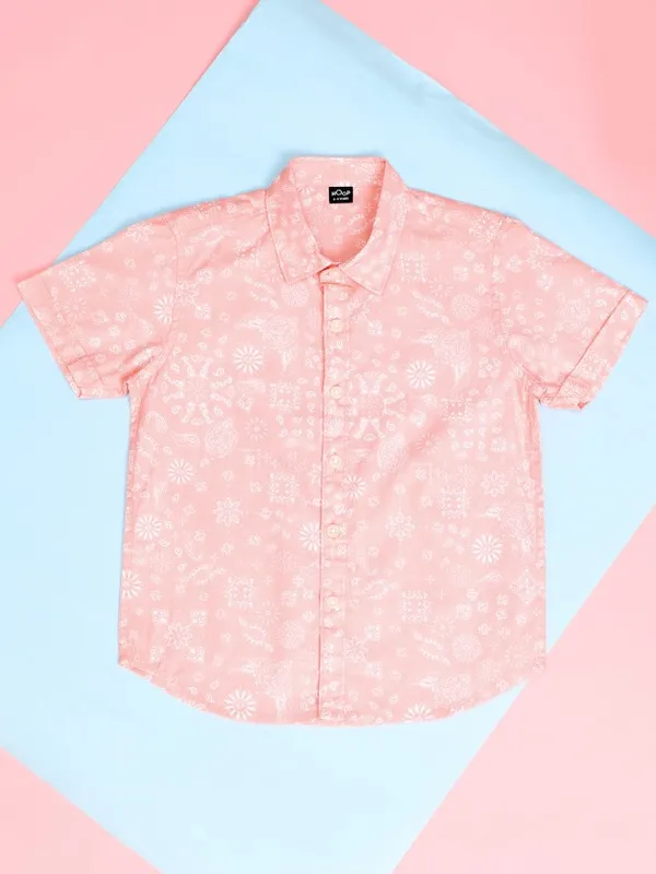 Boys Regular Fit Casual Shirt