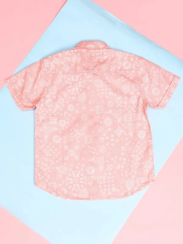 Boys Regular Fit Casual Shirt
