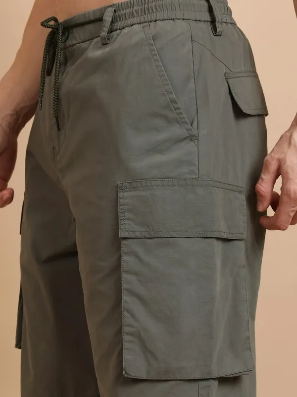 Men Regular Fit Cargo Shorts