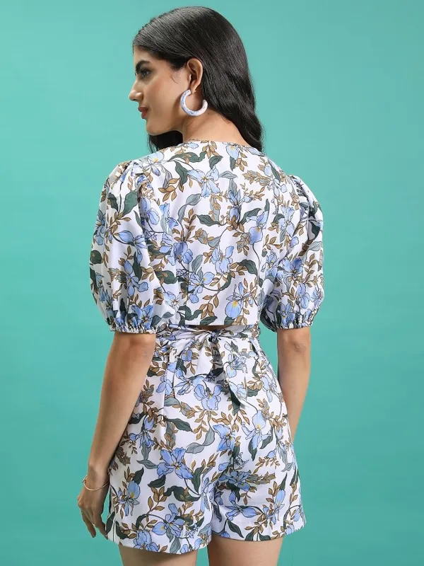  Tokyo Talkies Women White Co-Ords