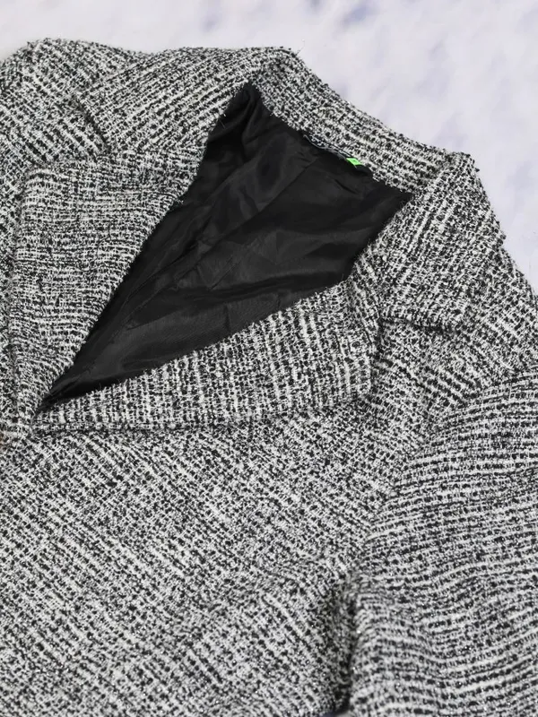 Women Coat With Skirt Co-Ords