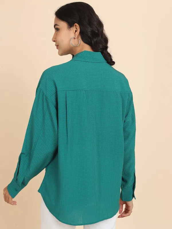 Women Checked Casual Shirts