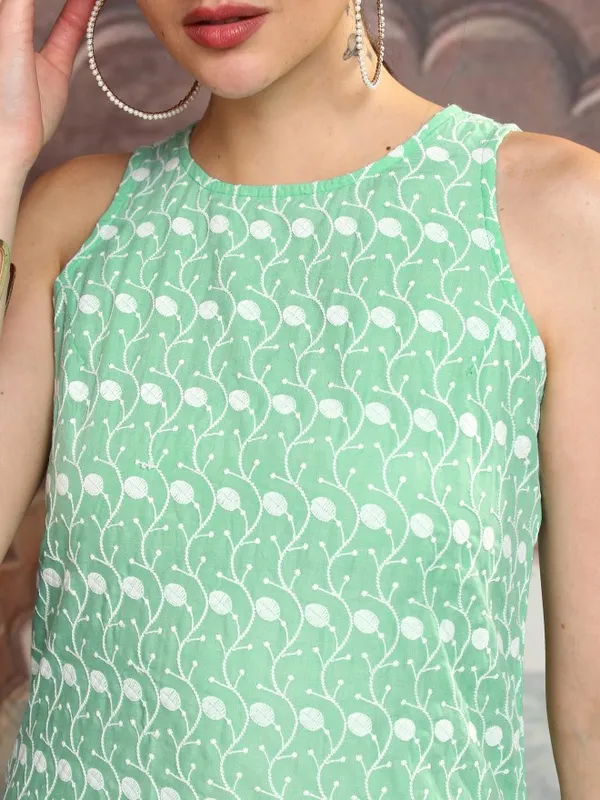 Embroidered Straight Kurta