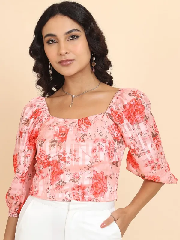 Checked Regular Top