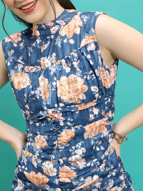 Printed Sheath Dress