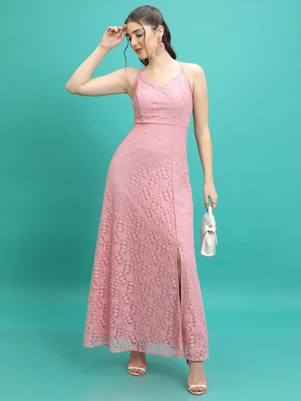 Self Design Maxi Dress