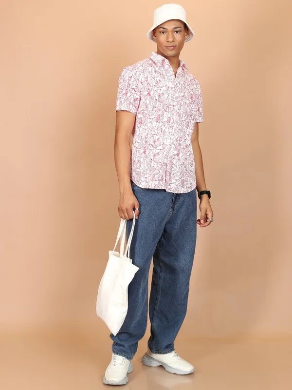 Men Slim Fit Casual Shirt