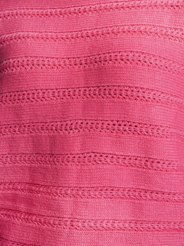  Tokyo Talkies Women Pink Boat Neck Sweaters