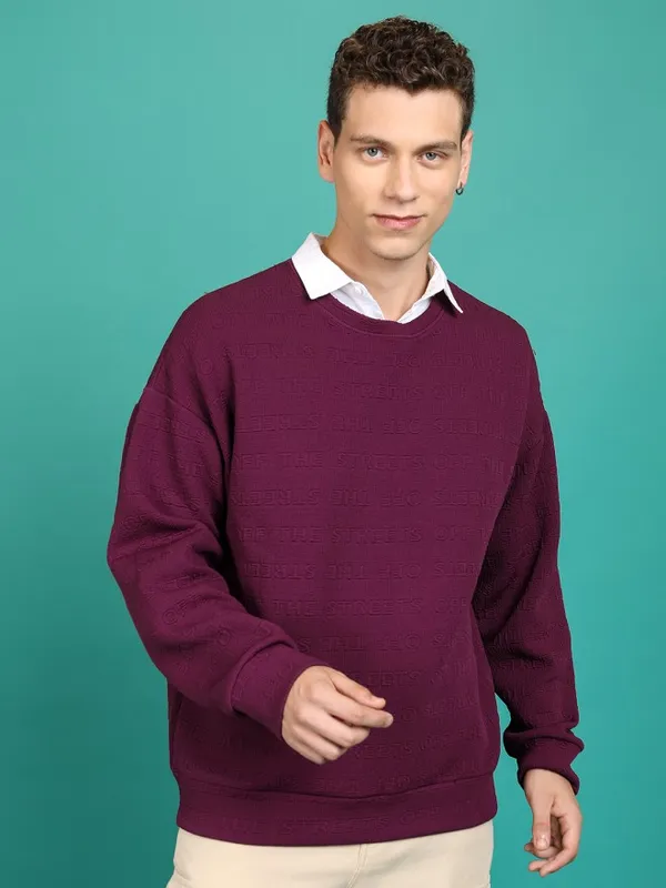 Men Printed Sweatshirt