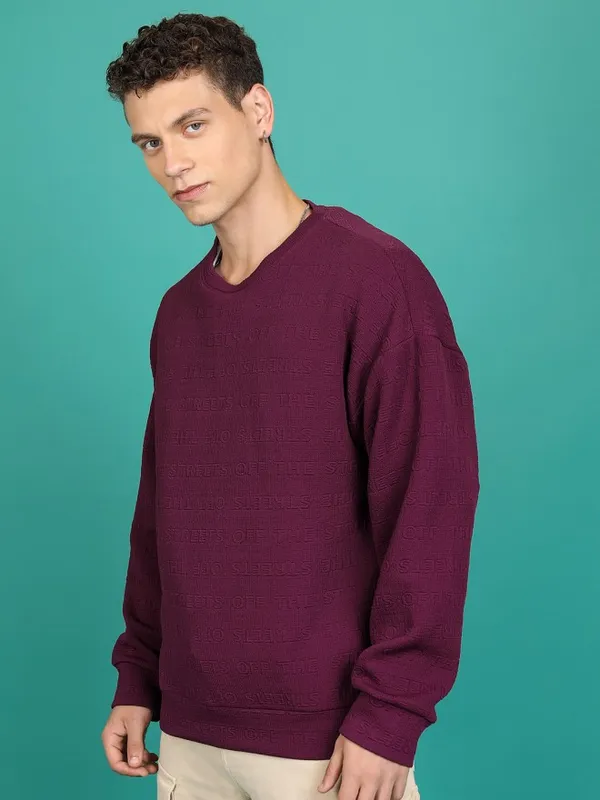 Men Printed Sweatshirt