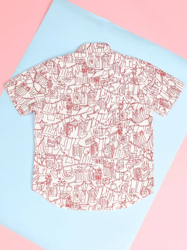 Boys Regular Fit Casual Shirt