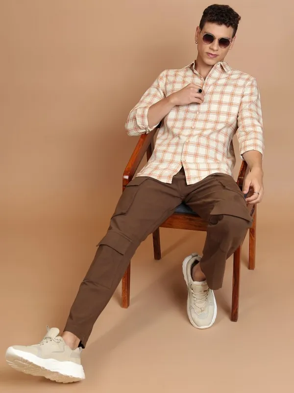 Men Slim Fit Casual Shirt