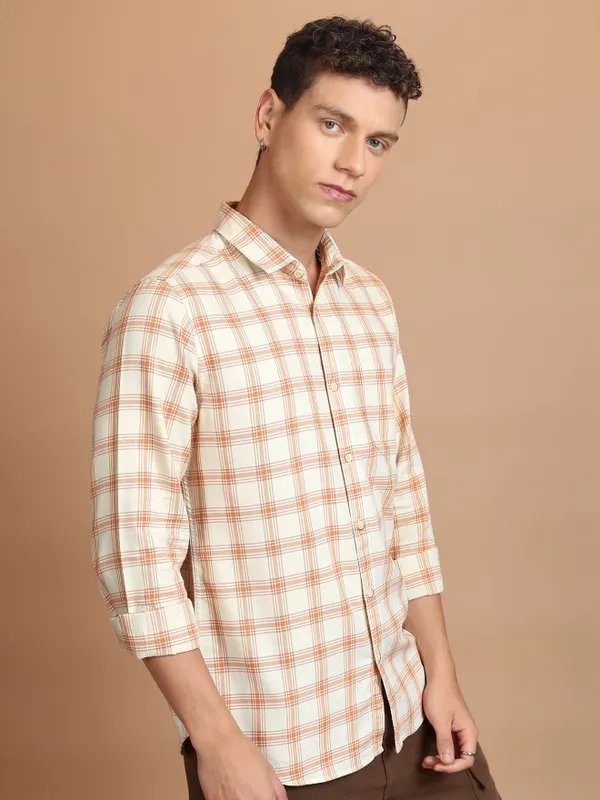 Men Slim Fit Casual Shirt