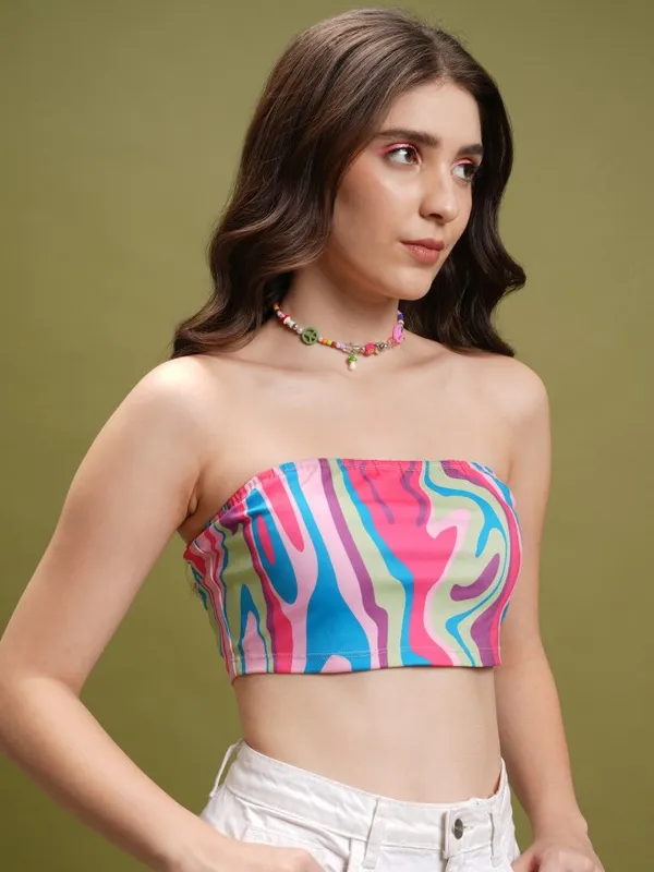 Printed Tube Top