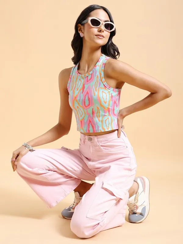 Printed Tank Top
