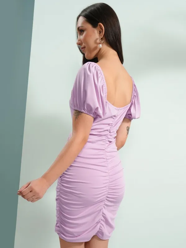  Tokyo Talkies Women Pink Solid Bodycon Dresses