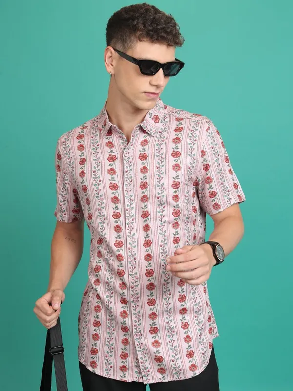 Men Slim Fit Casual Shirt