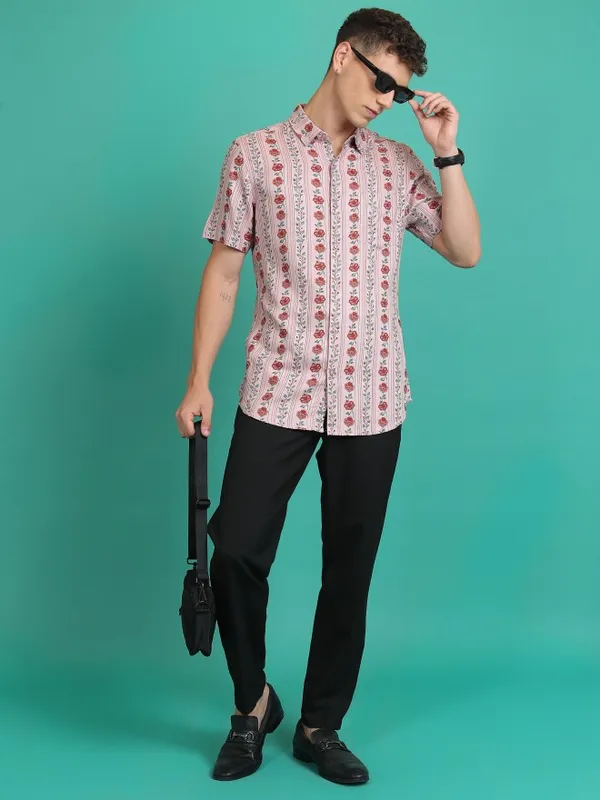 Men Slim Fit Casual Shirt