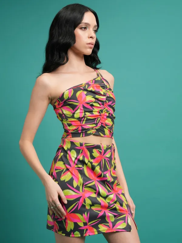 Women Top With Skirt Co-Ords